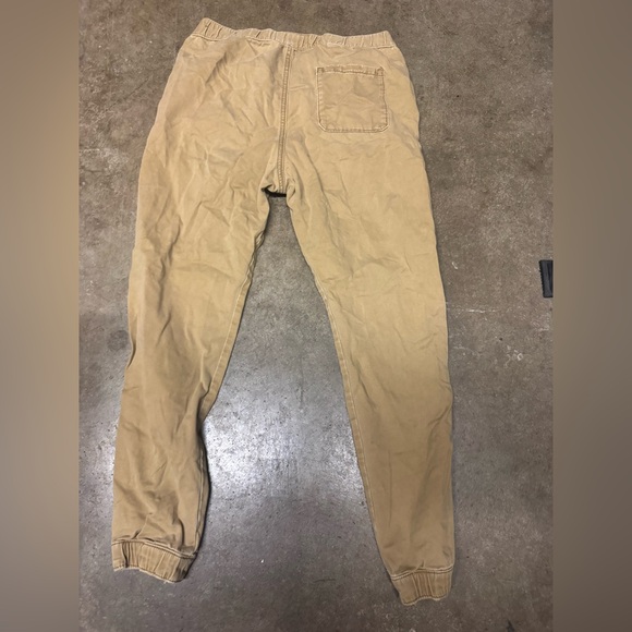 Men's Tan Jogger Pants size medium - Picture 6 of 6